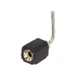 Conector şiruri pini soclu mamă PIN 1 contacte întoarse THT | Electronic-mag.ro | Componente Electronice