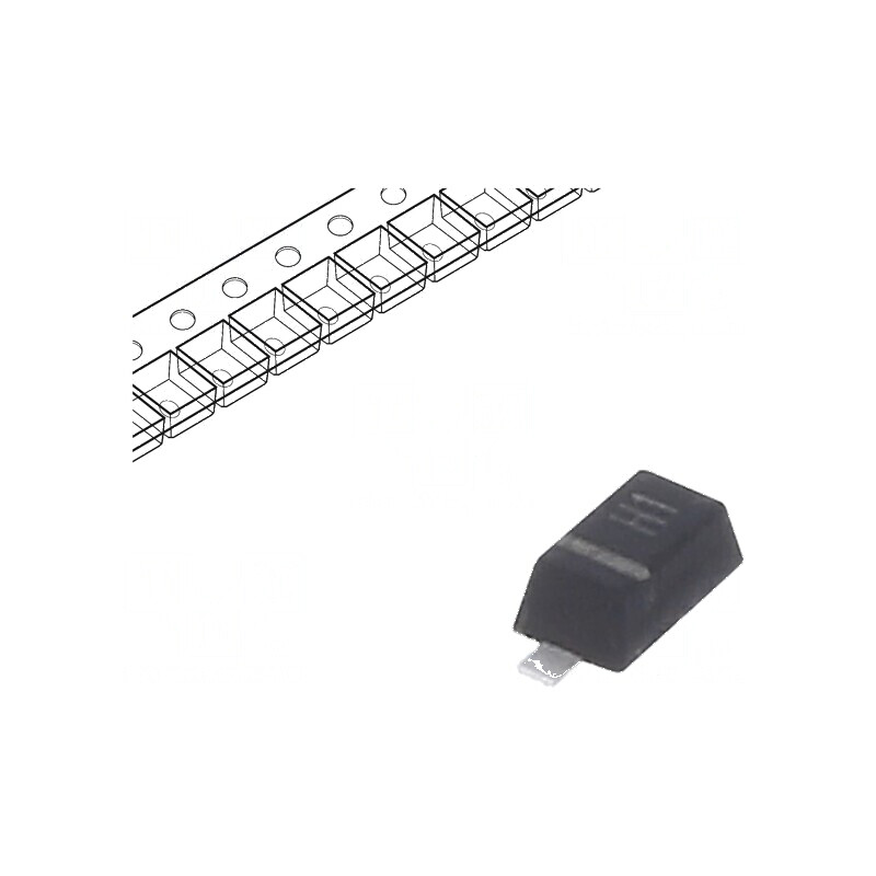 Diodă SMD 120V 0,2A 50ns SOD123F Ufmax 1,25V 410mW | Electronic-mag.ro | Componente Electronice