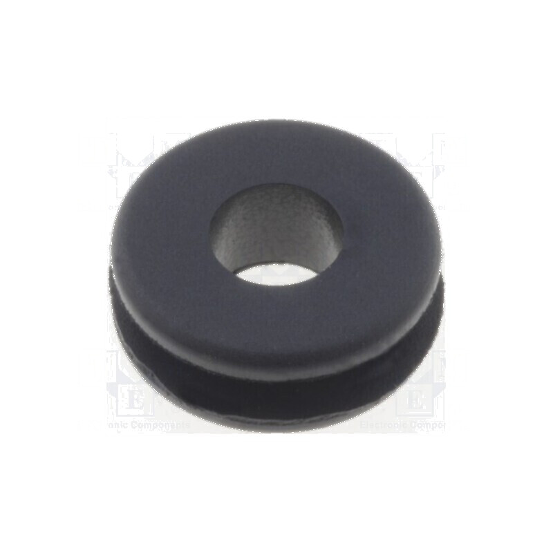 Manșon din gumă neagră Øorif.mont 5mm Øorif 3,1mm | Electronic-mag.ro | Componente Electronice Manșon din gumă neagră Øorif.mont 5mm Øorif 3,1mm | Electronic-mag.ro | Componente Electronice