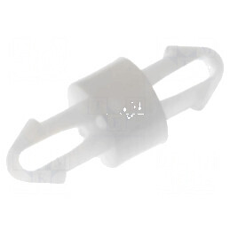 Distanțier PCB Poliamidă 2,2mm Clichet Natural | Electronic-mag.ro | Componente Electronice