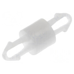 Distanțier PCB Poliamidă 3mm Clichet Natural | Electronic-mag.ro | Componente Electronice