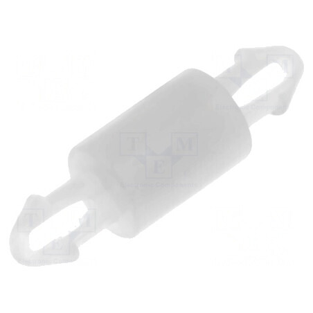 Distanțier PCB poliamidă 5mm clichet natural | Electronic-mag.ro | Componente Electronice