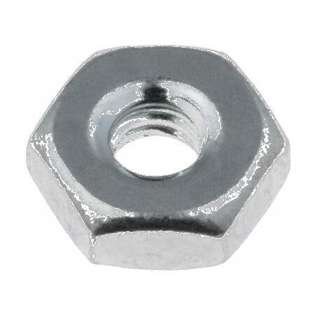 Piuliță hexagonală UNC 4-40 din oțel cu acoperire zincată | Electronic-mag.ro | Componente Electronice