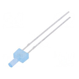 LED albastru 2mm 160-270mcd 130° plat | Electronic-mag.ro | Componente Electronice