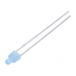 LED albastru 2mm 120÷210mcd 120° plat | Electronic-mag.ro | Componente Electronice