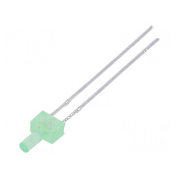 LED verde 2mm 460-780mcd 130° plat | Electronic-mag.ro | Componente Electronice
