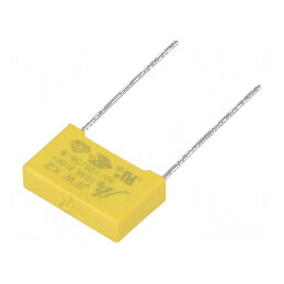 Condensator polipropilenă X2 10nF THT antiperturbaţii | Electronic-mag.ro | Componente Electronice