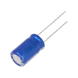 Condensator electrolitic THT 220uF 25VDC Ø8x11,5mm ±20% | Electronic-mag.ro | Componente Electronice