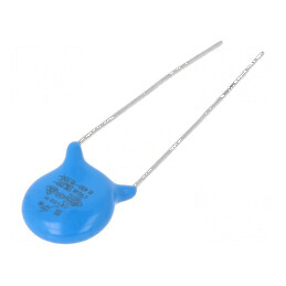 Condensator ceramic Y2 1nF 300VAC Y5P ±10% 7,5mm | Electronic-mag.ro | Componente Electronice