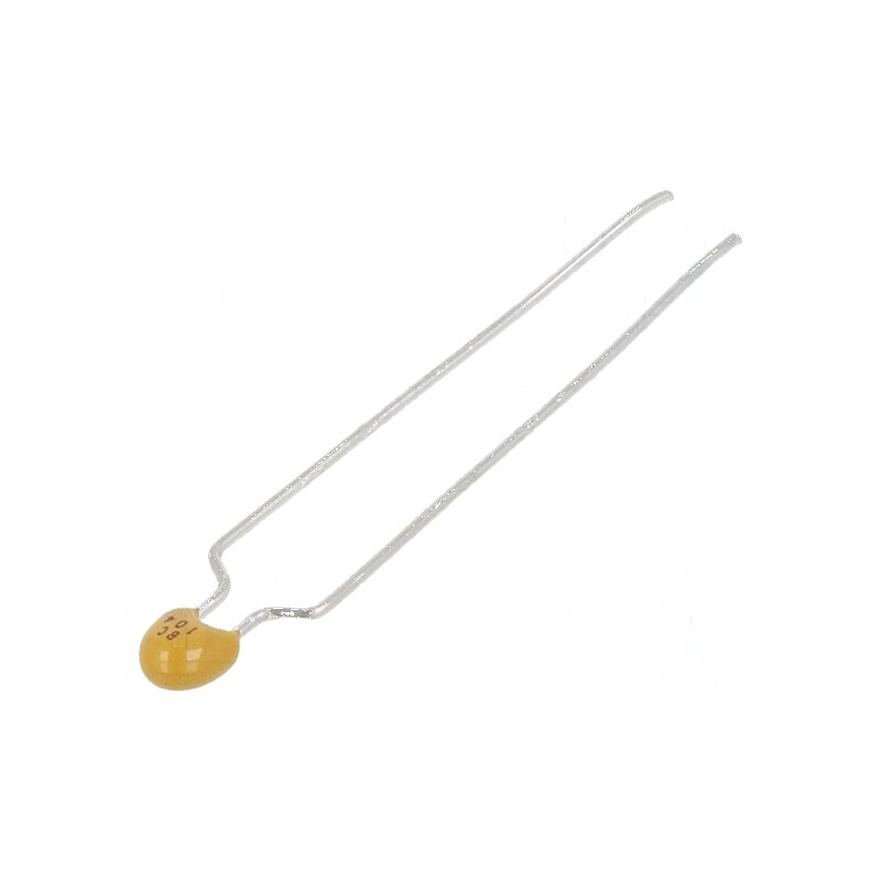 Condensator ceramic 100nF 50V X7R ±10% THT 5mm | Electronic-mag.ro | Componente Electronice