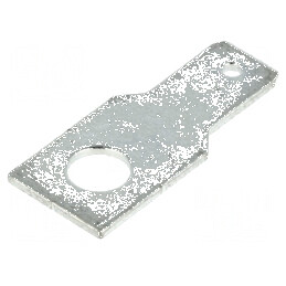 Terminal plat 5mm 0.6mm M3,5 alamă cositorit | Electronic-mag.ro | Componente Electronice