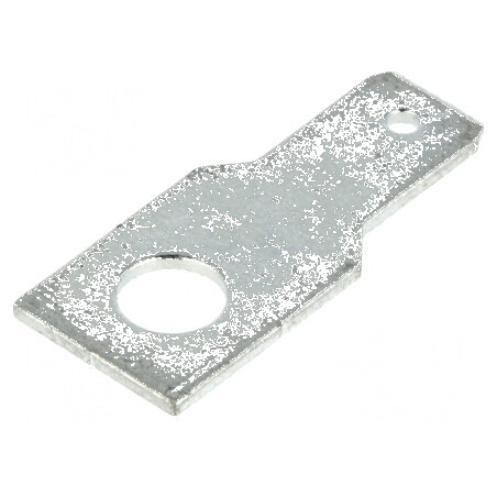 Terminal plat 5mm 0.6mm M3,5 alamă cositorit | Electronic-mag.ro | Componente Electronice