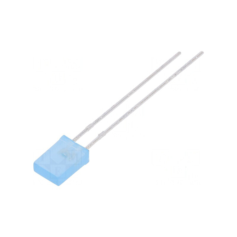 LED dreptunghiular albastru 5x2x7,05mm 160-270mcd 130° 20mA | Electronic-mag.ro | Componente Electronice