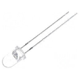 LED 5mm Albastru 3000-7000mcd 30° Convex | Electronic-mag.ro | Componente Electronice