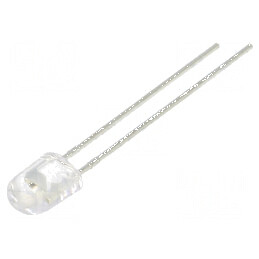 LED oval galben 5,2x3,8mm 1350-2100mcd 70/30° 20mA | Electronic-mag.ro | Componente Electronice