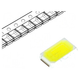 LED SMD 5730 PLCC2 Alb Rece 45-50lm 5000-6500K 150mA 120° | Electronic-mag.ro | Componente Electronice