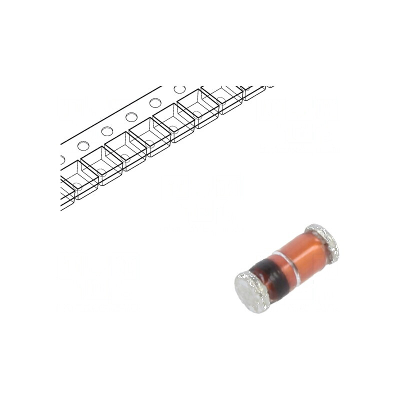 Diodă Schottky SMD 40V 30mA MiniMELF SOD80 1ns | Electronic-mag.ro | Componente Electronice