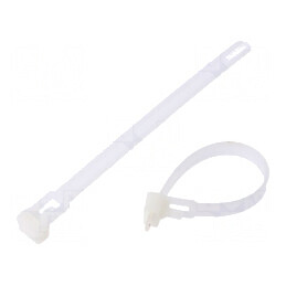 Colier de strângere poliamidă L: 125mm W: 7,2mm | Electronic-mag.ro | Componente Electronice