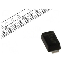 Diodă SMD 600V 1A 250ns DO214AC Ufmax 1,3V | Electronic-mag.ro | Componente Electronice