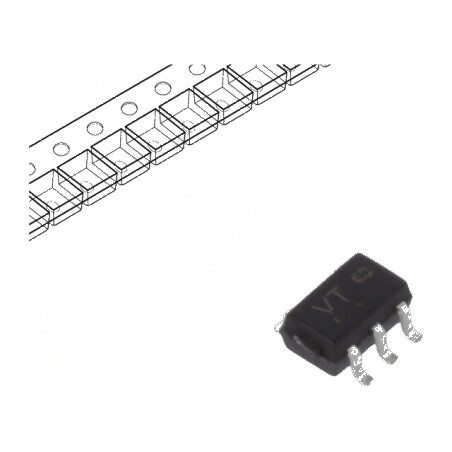 'IC digital SC88A TTL SMD 1 Ch 2 IN 2÷5,5VDC -55÷125°C' | Electronic-mag.ro | Componente Electronice