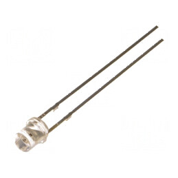 LED 3mm galben plat 220-330mcd 140° | Electronic-mag.ro | Componente Electronice