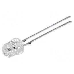 LED 5mm galben 330-450mcd 140° plat | Electronic-mag.ro | Componente Electronice