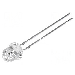 LED galben 4,85mm 750-1120mcd Diamond THT | Electronic-mag.ro | Componente Electronice