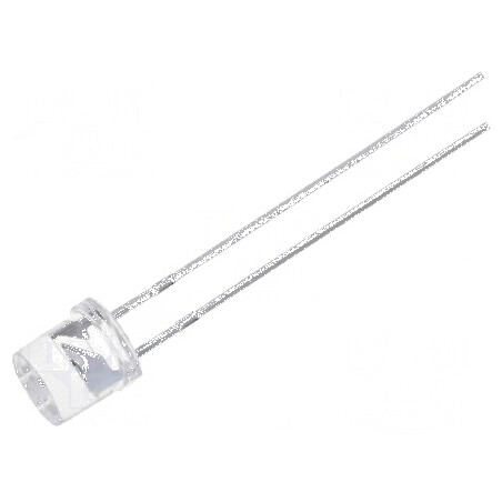 LED 5mm galben 330-750mcd 140° plat | Electronic-mag.ro | Componente Electronice