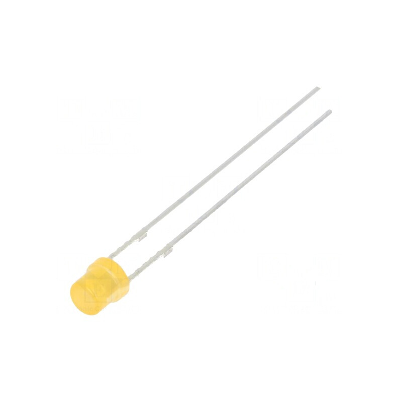 LED 3mm portocalie 100-150mcd 120° concav | Electronic-mag.ro | Componente Electronice