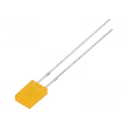 LED dreptunghiular portocalie 2x4,95x6,96mm 68-100mcd 150° | Electronic-mag.ro | Componente Electronice