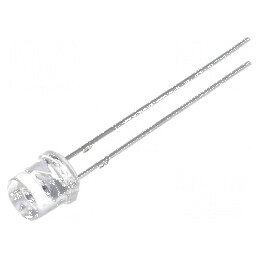 LED 5mm galben-verde 1200mcd 140° plat | Electronic-mag.ro | Componente Electronice