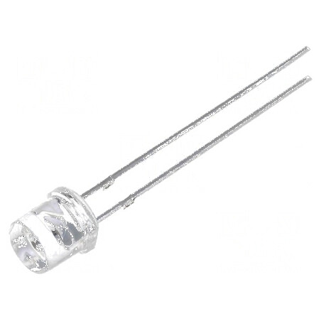 LED 5mm galben-verde 1200mcd 140° plat | Electronic-mag.ro | Componente Electronice