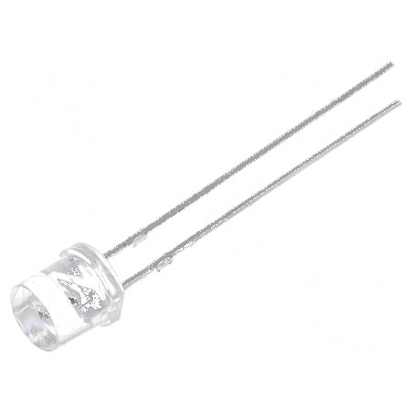LED 5mm roșie 330-750mcd 140° plat | Electronic-mag.ro | Componente Electronice