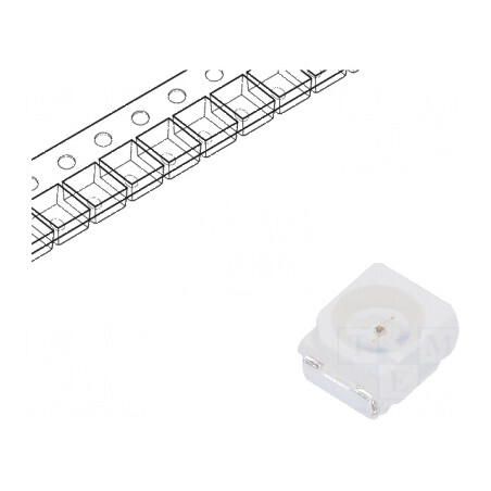 LED SMD 3528 Portocalie 200-430mcd 3.5x2.8x1.8mm 120° | Electronic-mag.ro | Componente Electronice