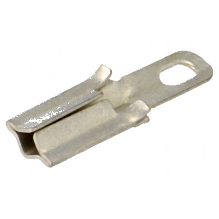 Soclu pentru pin de lipire pe cablu argintat | Electronic-mag.ro | Componente Electronice