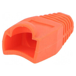 Protecție mufă RJ45 6,5mm roșie | Electronic-mag.ro | Componente Electronice