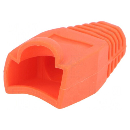 Protecție mufă RJ45 6,5mm roșie | Electronic-mag.ro | Componente Electronice