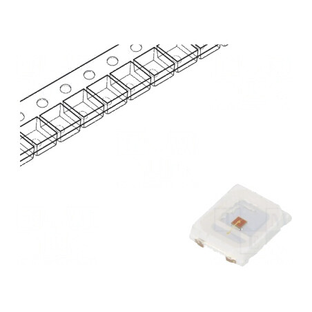 LED 2835 Plat 120° 2,8x3,5x0,65mm 300mW | Electronic-mag.ro | Componente Electronice