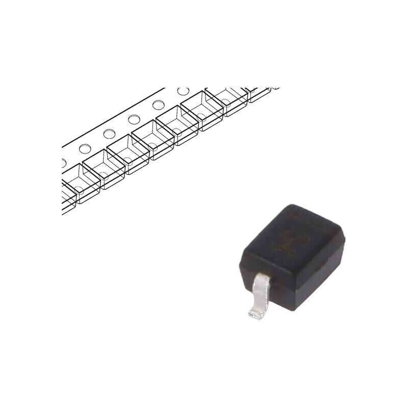 Diodă Schottky SMD 40V 0,35A SOD323 - Redresor pe rolă/bandă | Electronic-mag.ro | Componente Electronice Diodă Schottky SMD 40V 0,35A SOD323 - Redresor pe rolă/bandă | Electronic-mag.ro | Componente Electronice