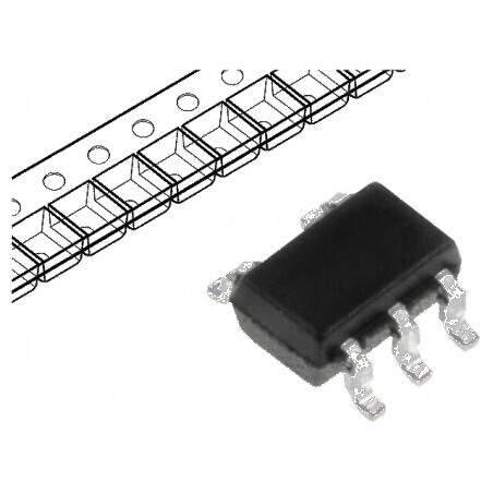 IC NAND digital 1 canal 2 intrări SMD SC70-5 1,65-5,5VDC 10uA 74LVC | Electronic-mag.ro | Componente Electronice