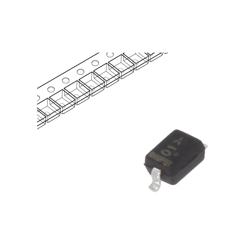 Diodă Zener 0,3W 2,7V SMD SOD323 | Electronic-mag.ro | Componente Electronice