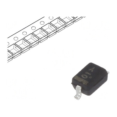 Diodă Zener 0,3W 2,7V SMD SOD323 | Electronic-mag.ro | Componente Electronice