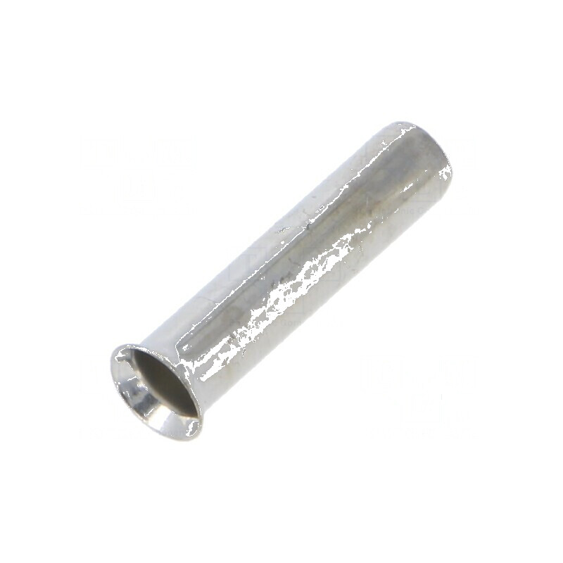 Vârf tub de capăt neizolat cupru 6mm² 18mm cositorit crimpat | Electronic-mag.ro | Componente Electronice