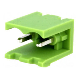 Regletă de conexiuni deconectabilă 5mm 2 piste tată | Electronic-mag.ro | Componente Electronice