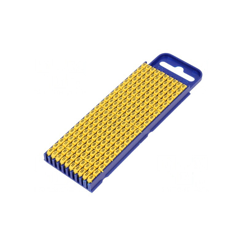 Markere Marcaj B 2,8-3,8mm poliamidă galbenă -40 până la 85°C WIC | Electronic-mag.ro | Componente Electronice Markere Marcaj B 2,8-3,8mm poliamidă galbenă -40 până la 85°C WIC | Electronic-mag.ro | Componente Electronice