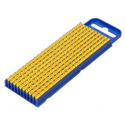 Markere Marcaj C 2,8-3,8mm Poliamidă Galbenă -40 la 85°C WIC | Electronic-mag.ro | Componente Electronice
