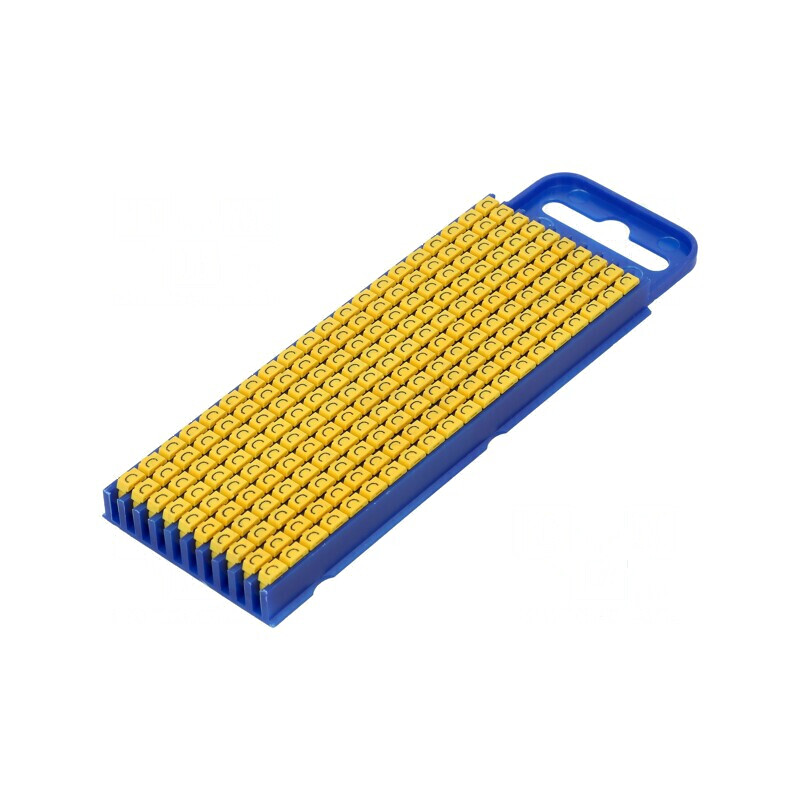 Markere Marcaj C 2,8-3,8mm Poliamidă Galbenă -40 la 85°C WIC | Electronic-mag.ro | Componente Electronice Markere Marcaj C 2,8-3,8mm Poliamidă Galbenă -40 la 85°C WIC | Electronic-mag.ro | Componente Electronice