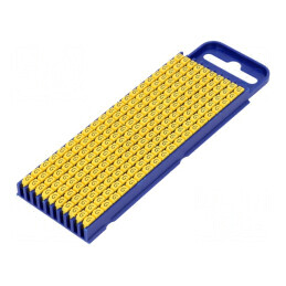 Markere Marcaj G 2,8-3,8mm Poliamidă Galbenă -40 la 85°C WIC | Electronic-mag.ro | Componente Electronice