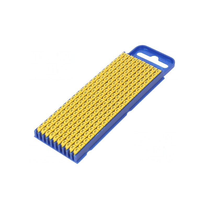 Markere Marcaj K 2,8÷3,8mm Poliamidă Galbenă WIC -40÷85°C | Electronic-mag.ro | Componente Electronice