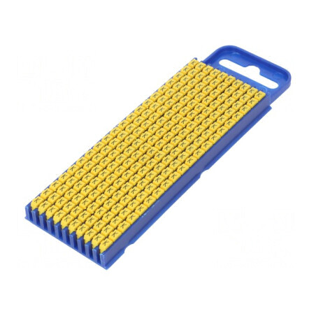 Markere Marcaj K 2,8÷3,8mm Poliamidă Galbenă WIC -40÷85°C | Electronic-mag.ro | Componente Electronice